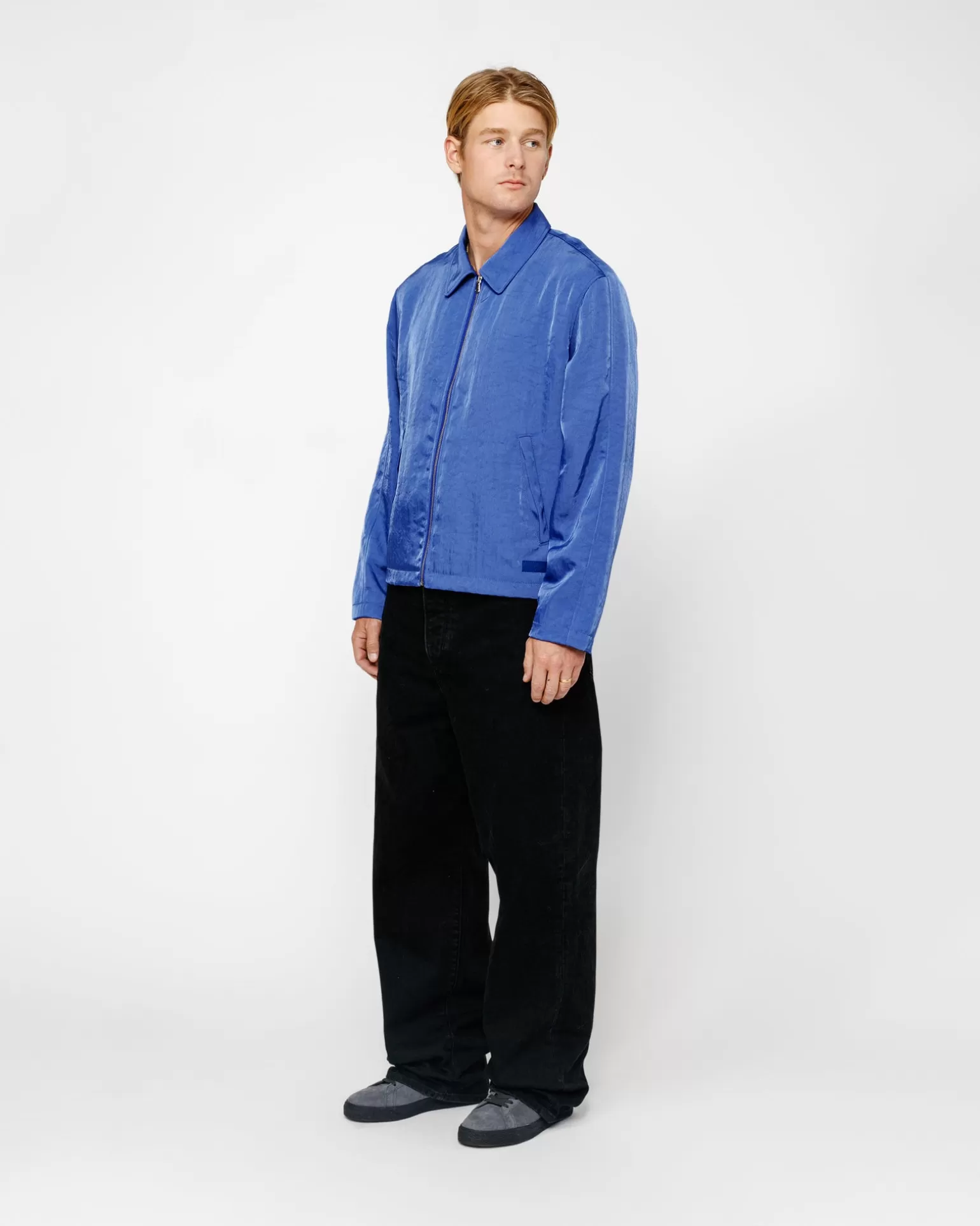Store Stüssy SS LINK NYLON CLUB JACKET Royal