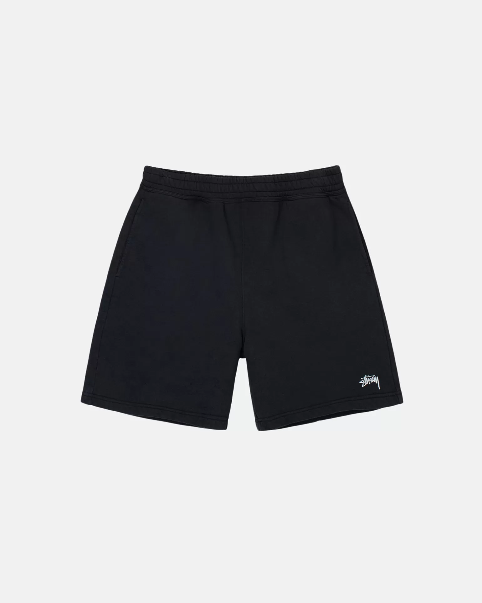 Cheap Stüssy STOCK LOGO SWEATSHORT Black