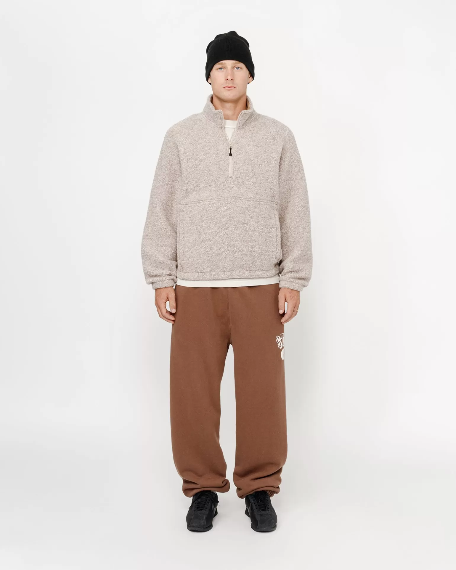 Store Stüssy STÜSSY 80 FLEECE PANT Brown