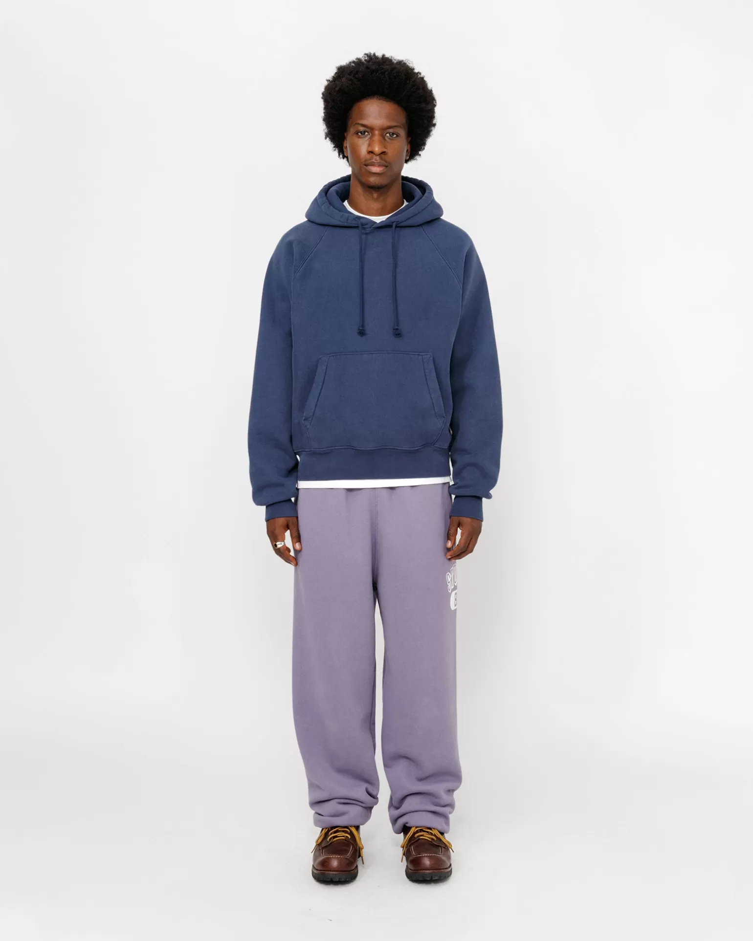 Clearance Stüssy STÜSSY 80 FLEECE PANT Ash Purple