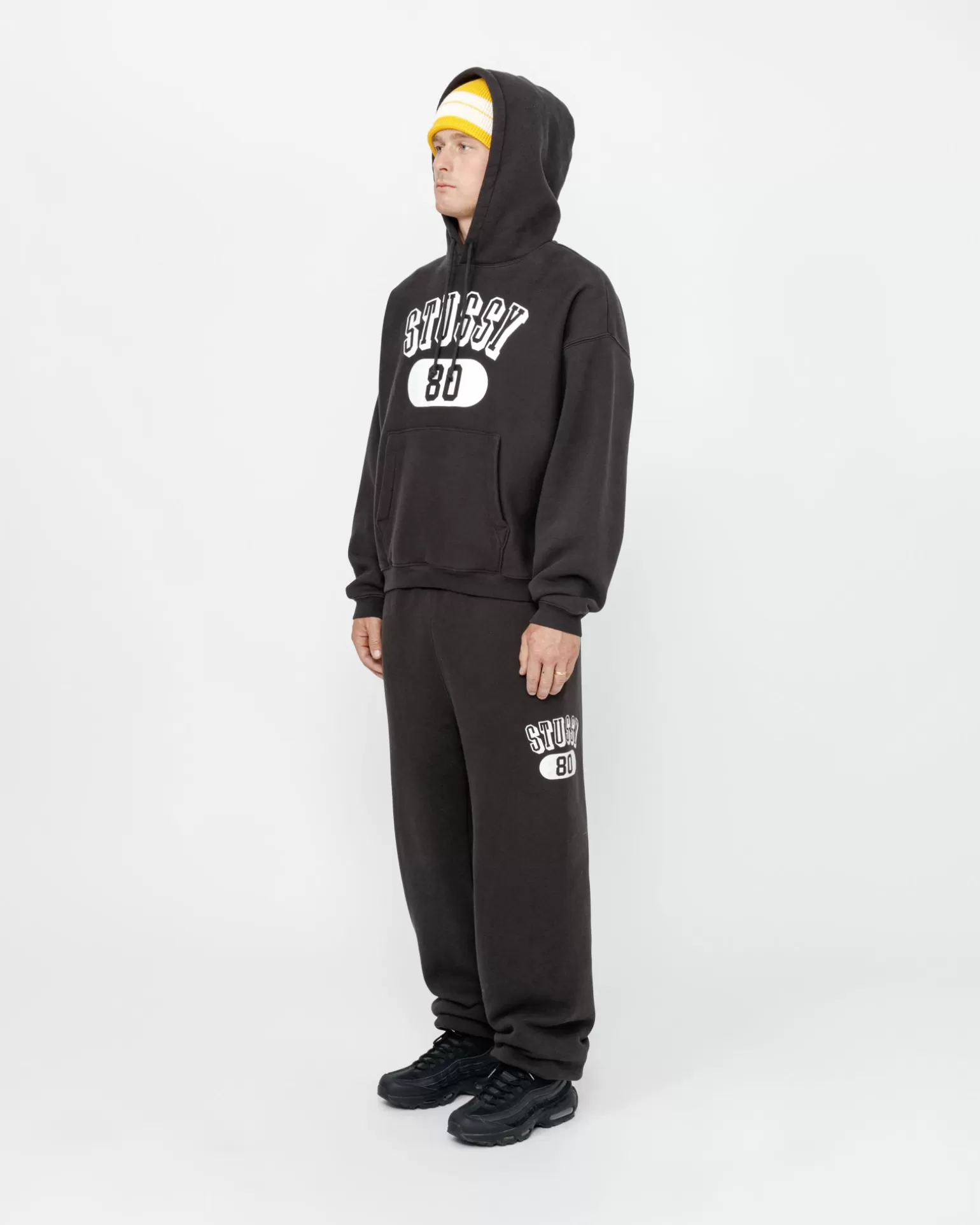 Flash Sale Stüssy STÜSSY 80 FLEECE PANT Washed Black