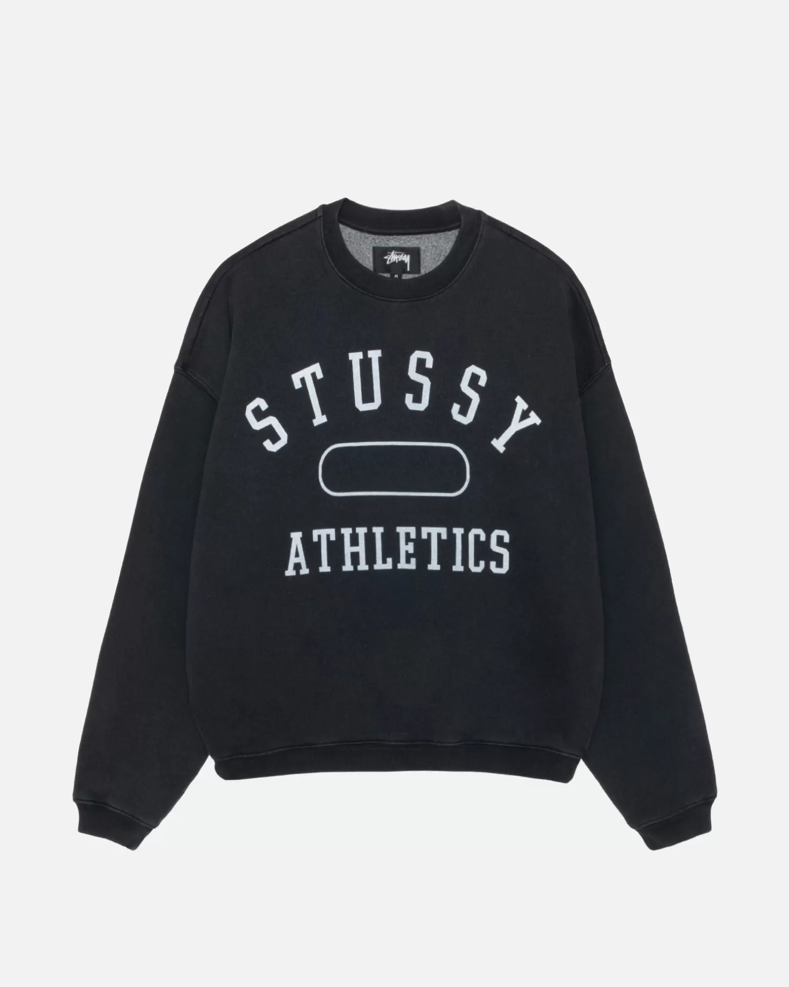 Online Stüssy STÜSSY ATHLETICS CREW Washed Black