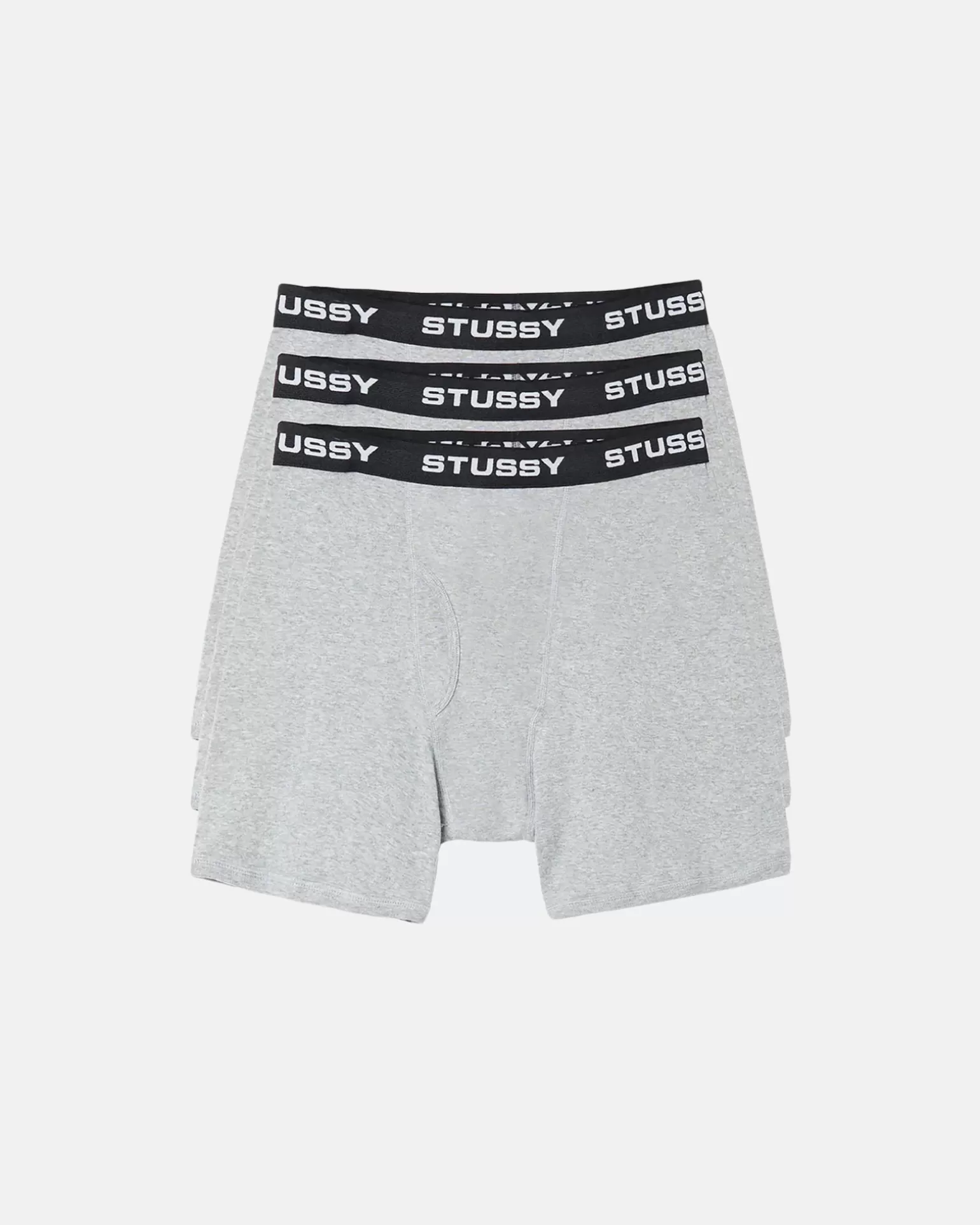 New Stüssy STÜSSY BOXER BRIEFS 3 PACK Grey Heather
