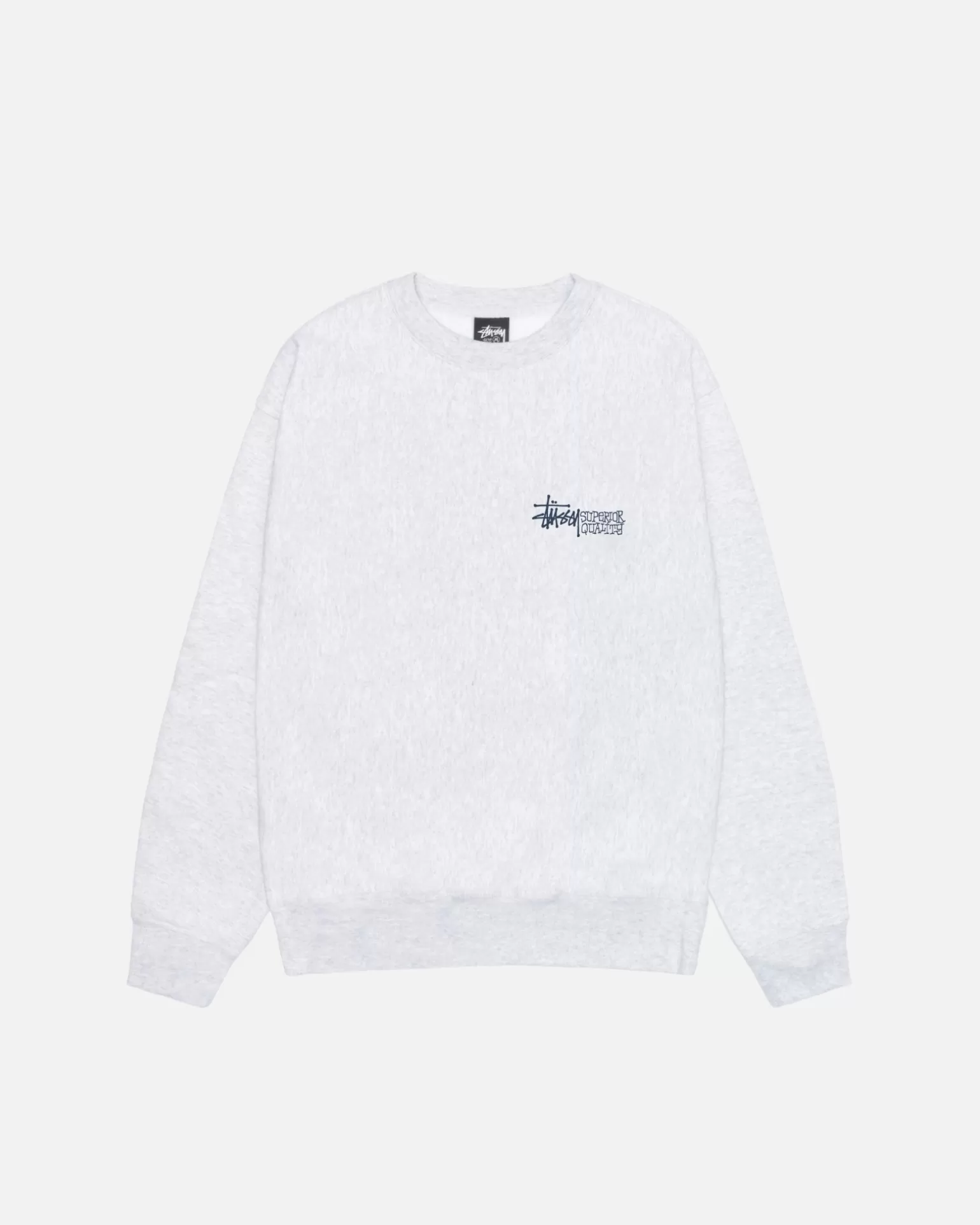 Online Stüssy SUPERIOR QUALITY CREW Ash Heather