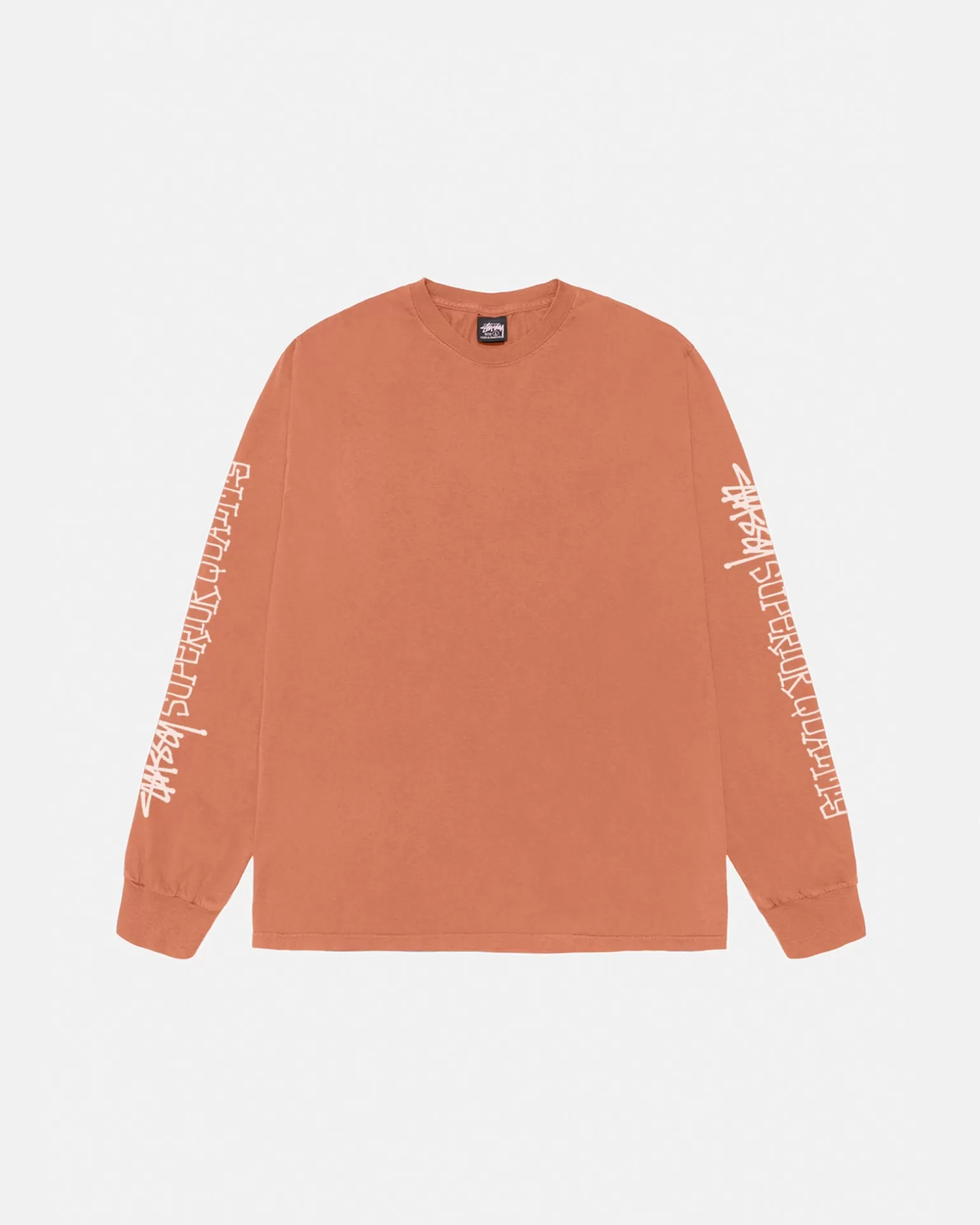 Clearance Stüssy SUPERIOR QUALITY LS TEE PIGMENT DYED Rust