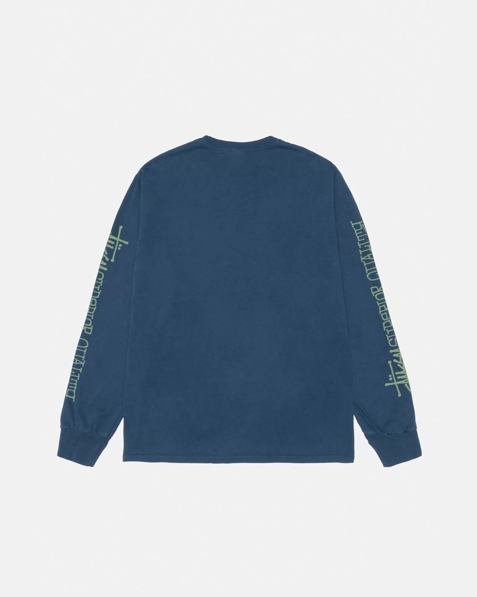 Hot Stüssy SUPERIOR QUALITY LS TEE PIGMENT DYED Navy