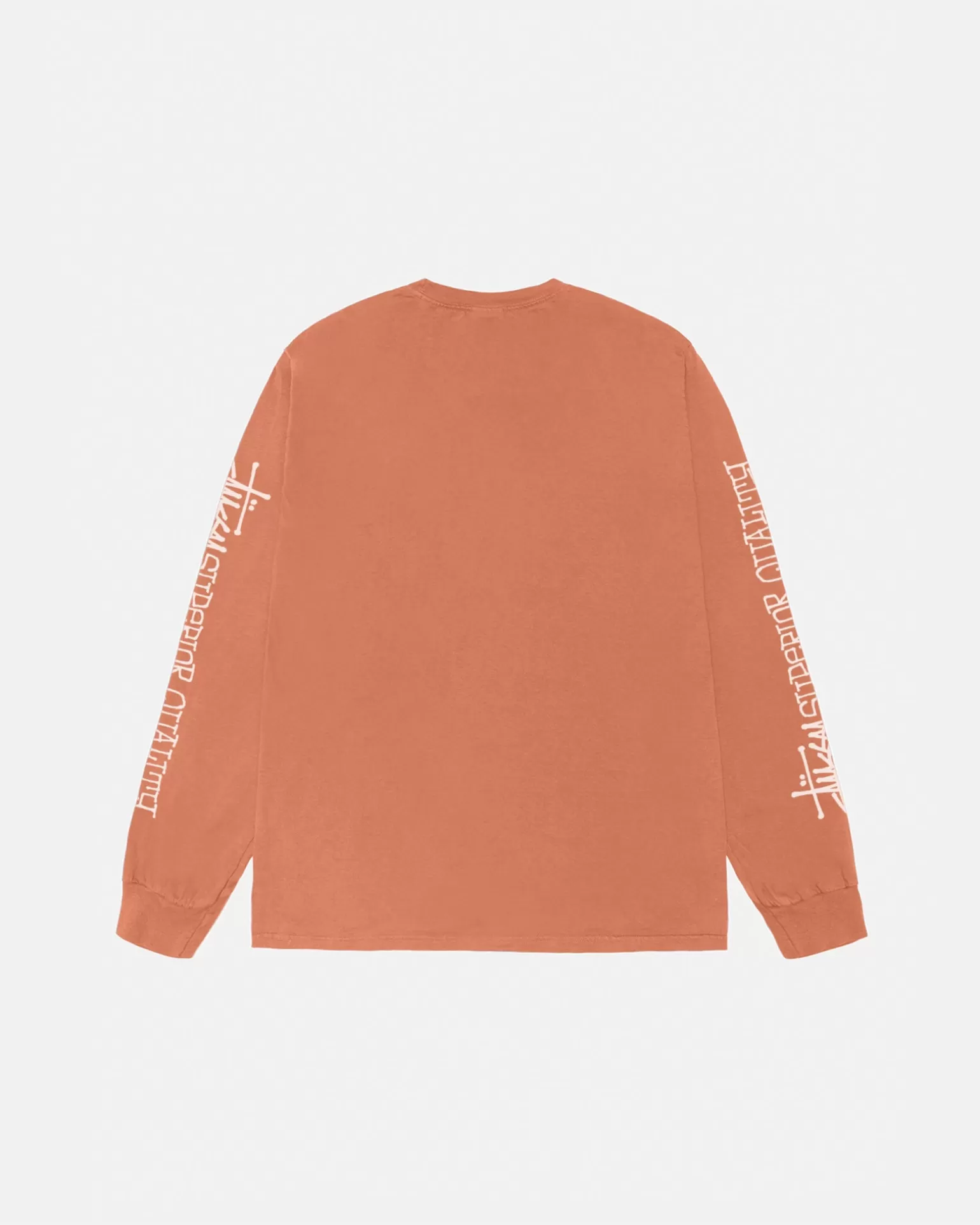 Clearance Stüssy SUPERIOR QUALITY LS TEE PIGMENT DYED Rust