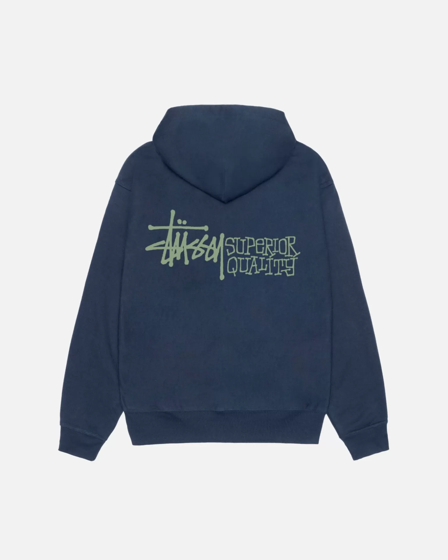 Flash Sale Stüssy SUPERIOR QUALITY ZIP HOODIE Navy