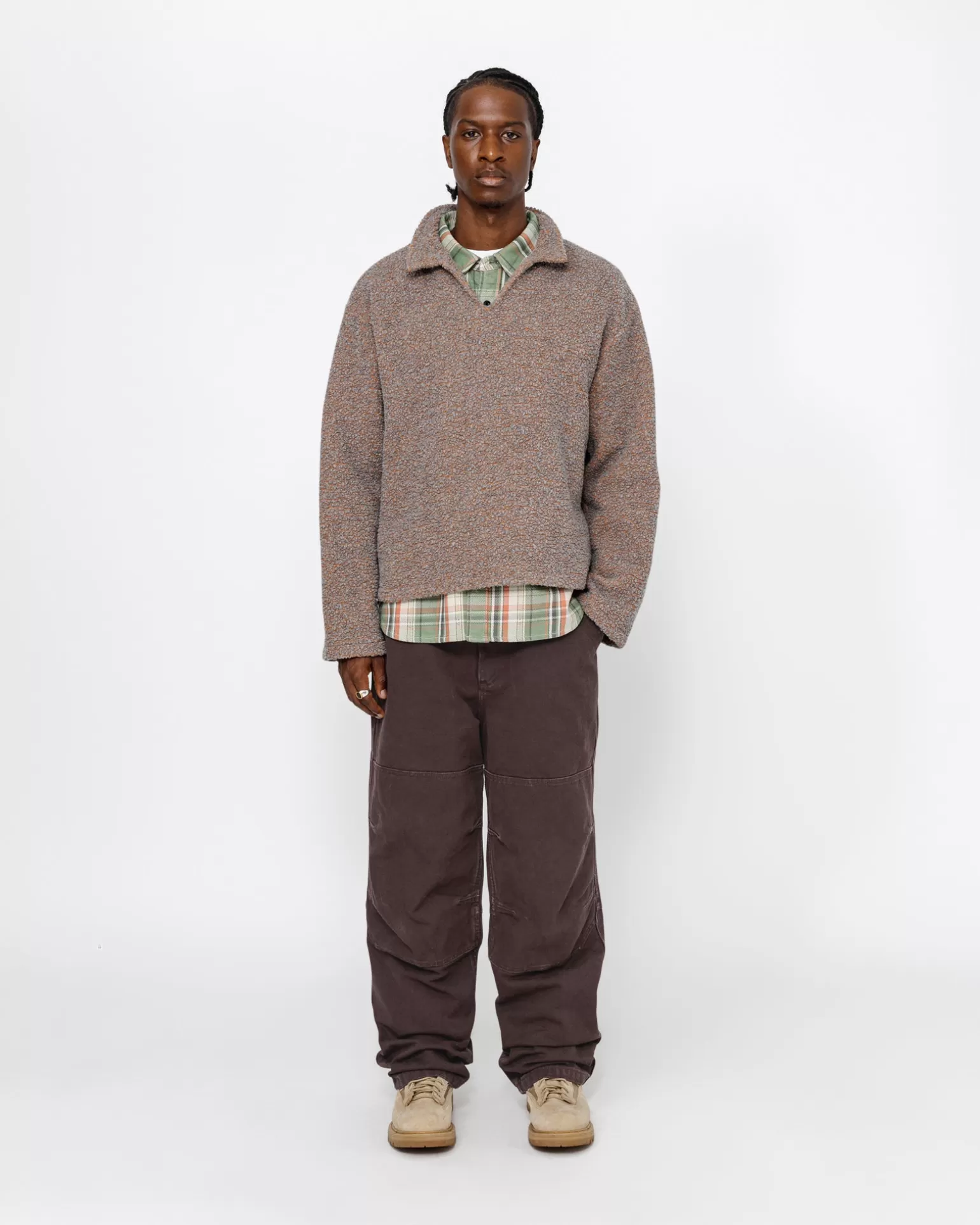Shop Stüssy TREKKING PANT Coffee
