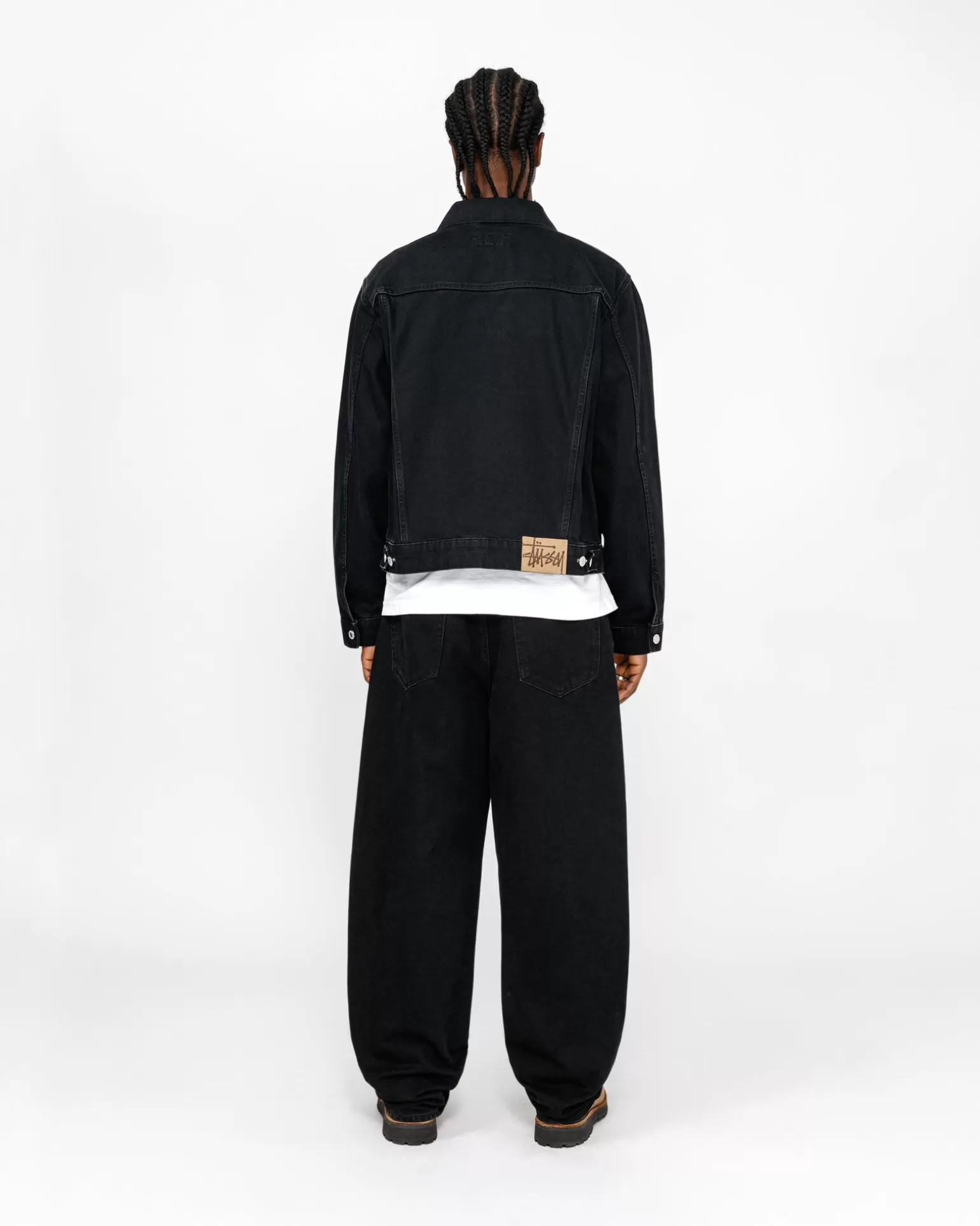 Cheap Stüssy TRUCKER JACKET DENIM Black