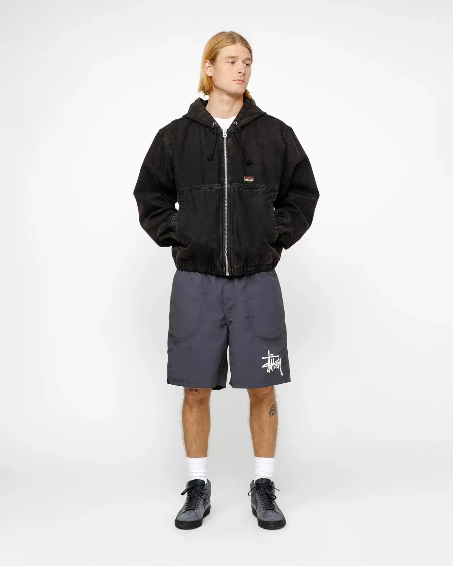 Best Sale Stüssy WATER SHORT BIG BASIC Graystone