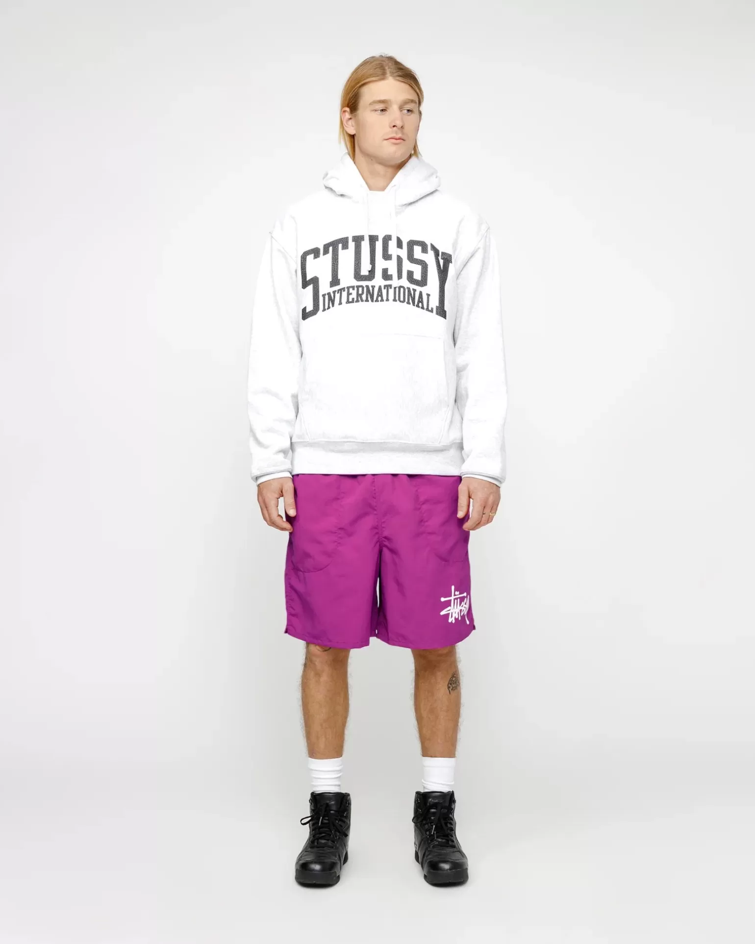 Outlet Stüssy WATER SHORT BIG BASIC Orchid