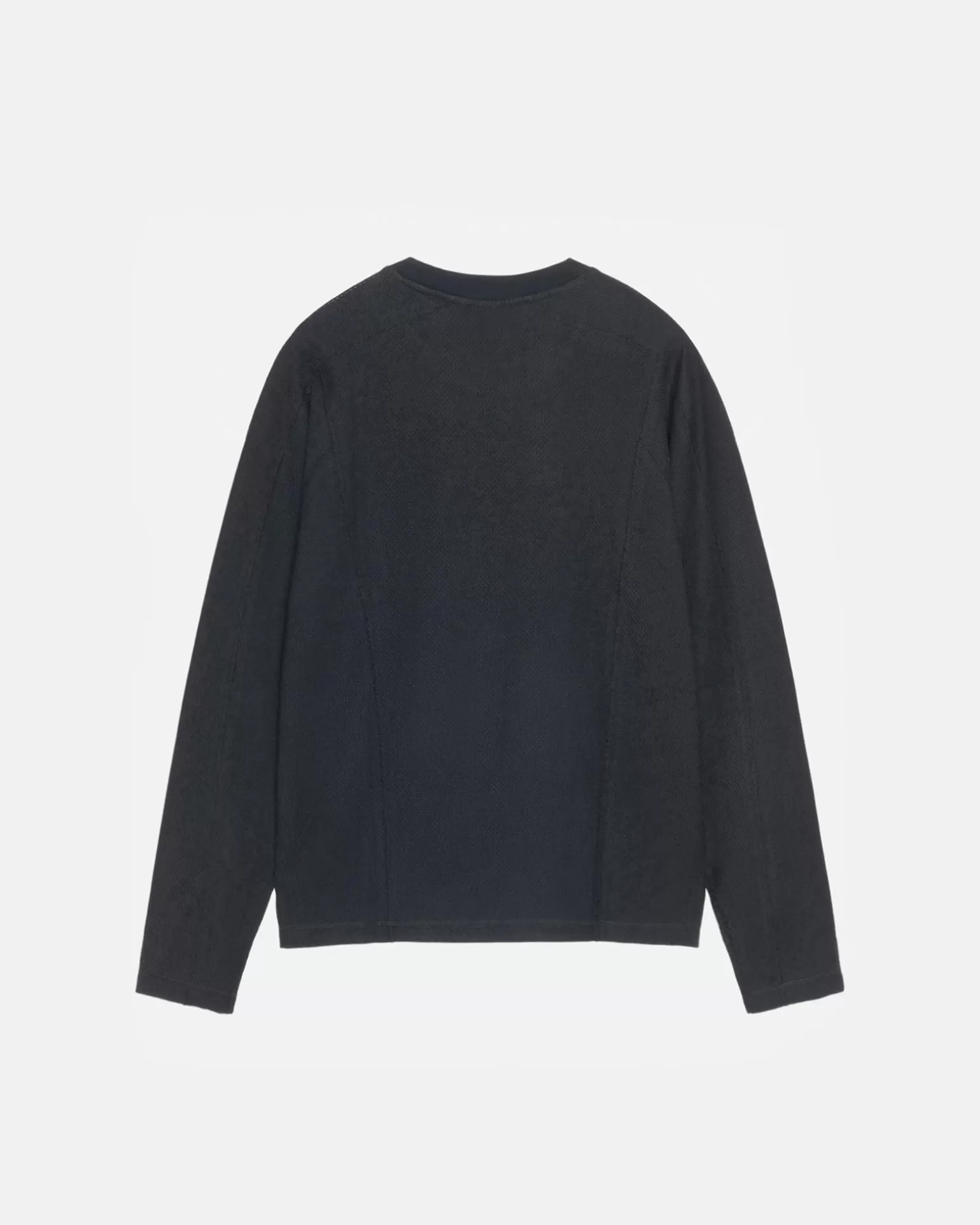 Best Stüssy WAVE JERSEY CREW Black