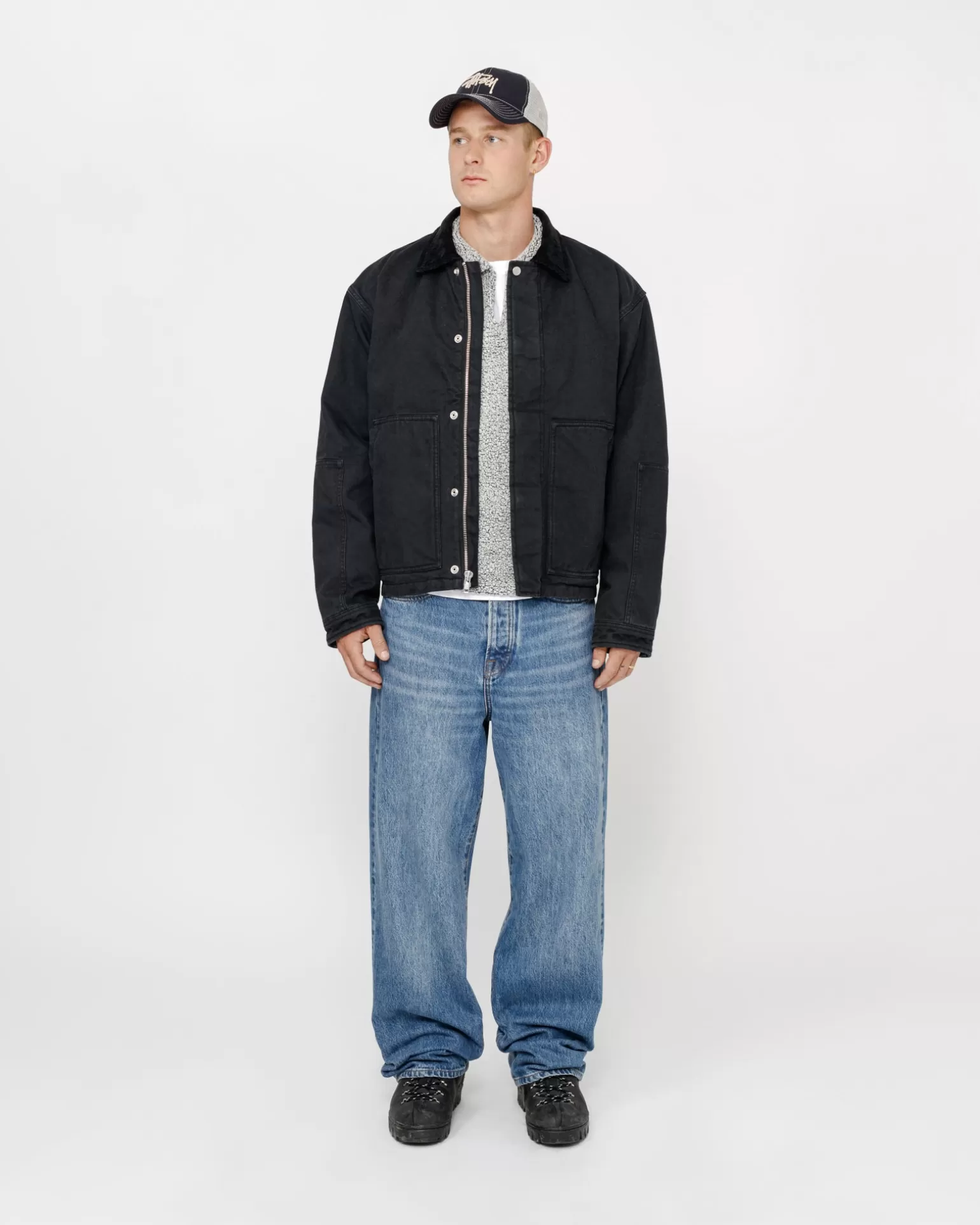 Hot Stüssy WORKGEAR JACKET Black