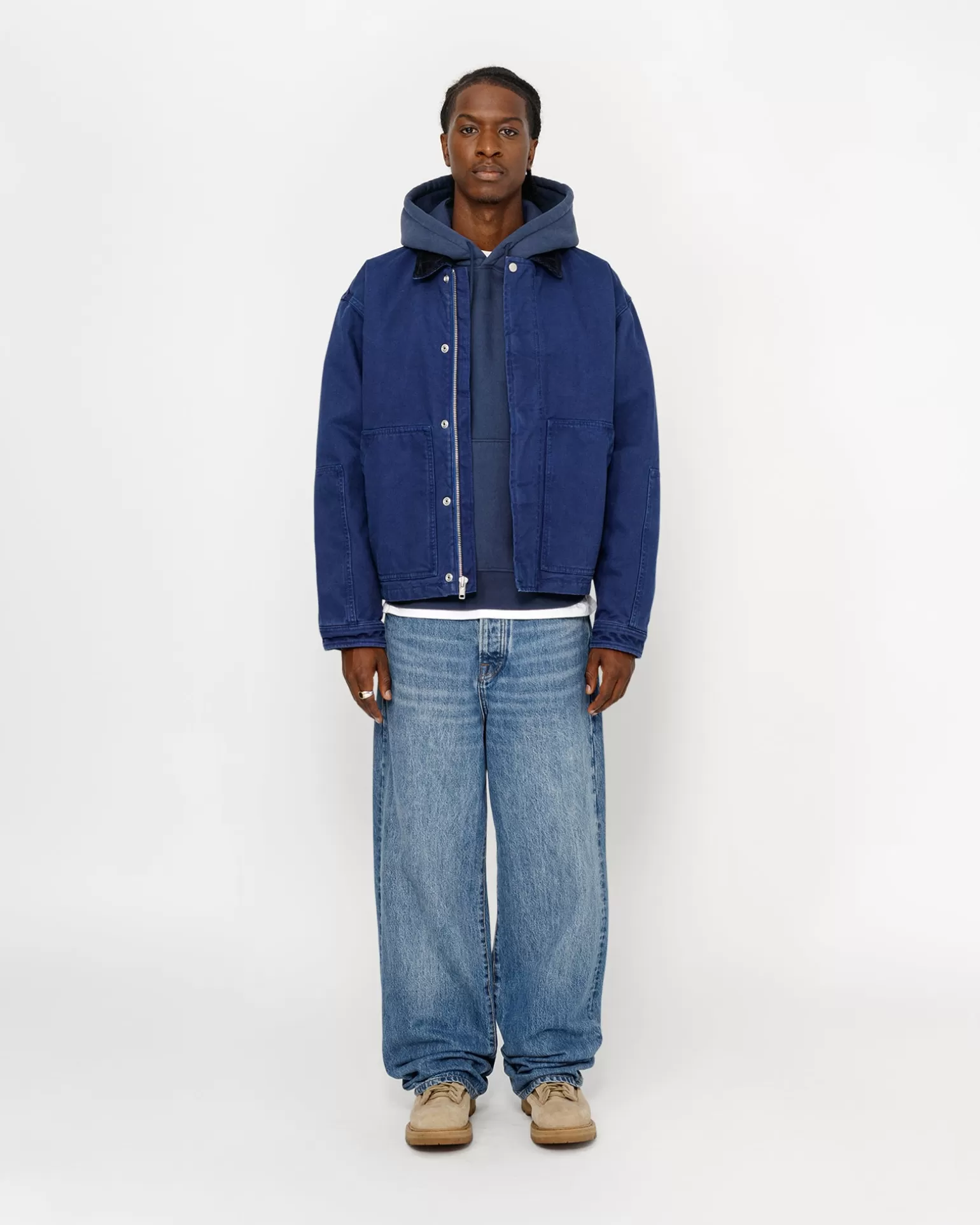 Flash Sale Stüssy WORKGEAR JACKET Blue