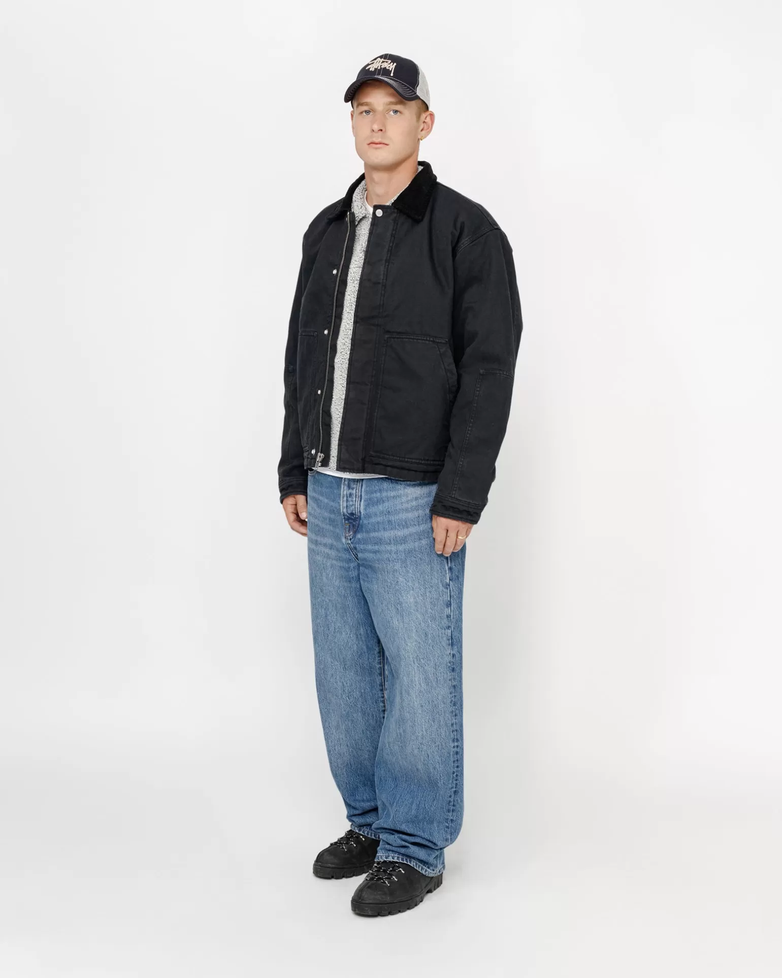 Hot Stüssy WORKGEAR JACKET Black