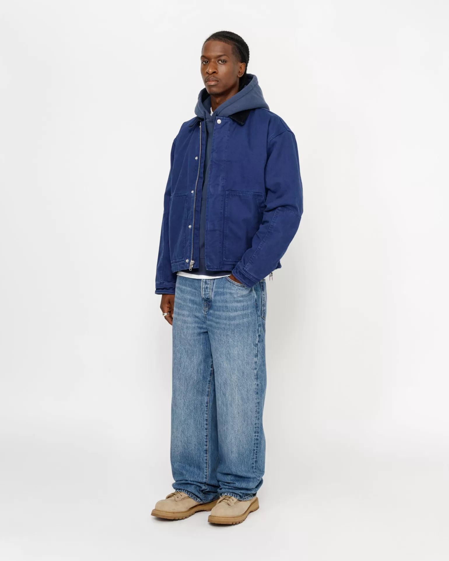 Flash Sale Stüssy WORKGEAR JACKET Blue