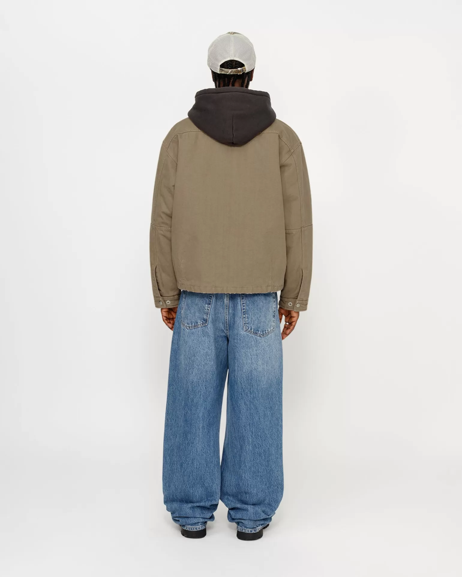 Hot Stüssy WORKGEAR JACKET Khaki