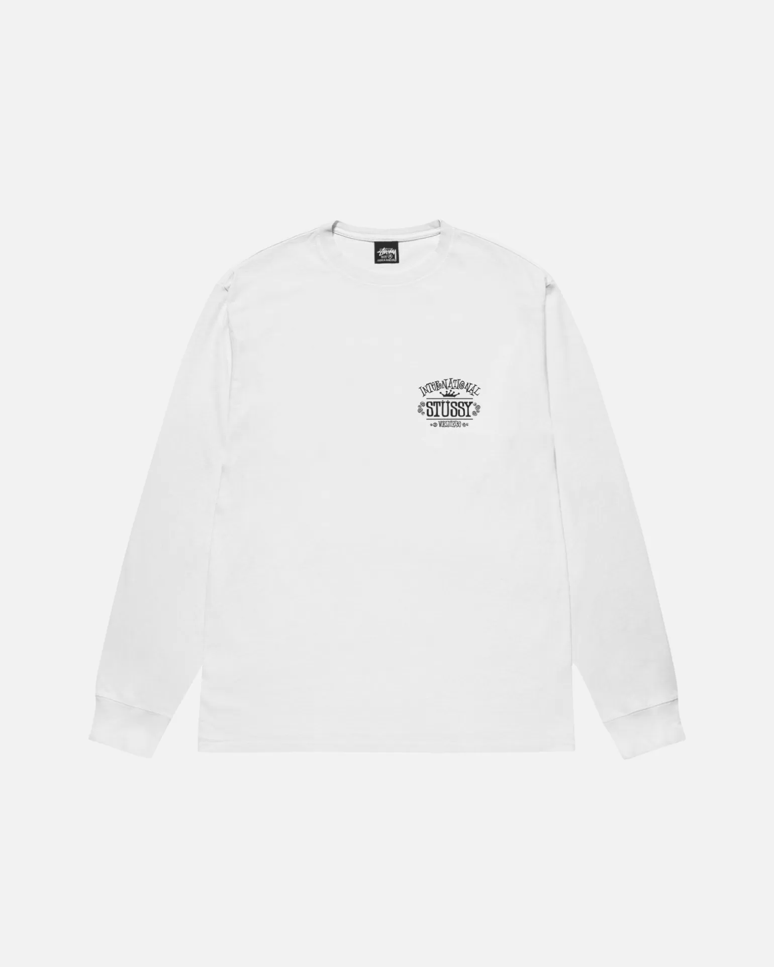 Best Stüssy WORLDWIDE LS TEE PIGMENT DYED Natural