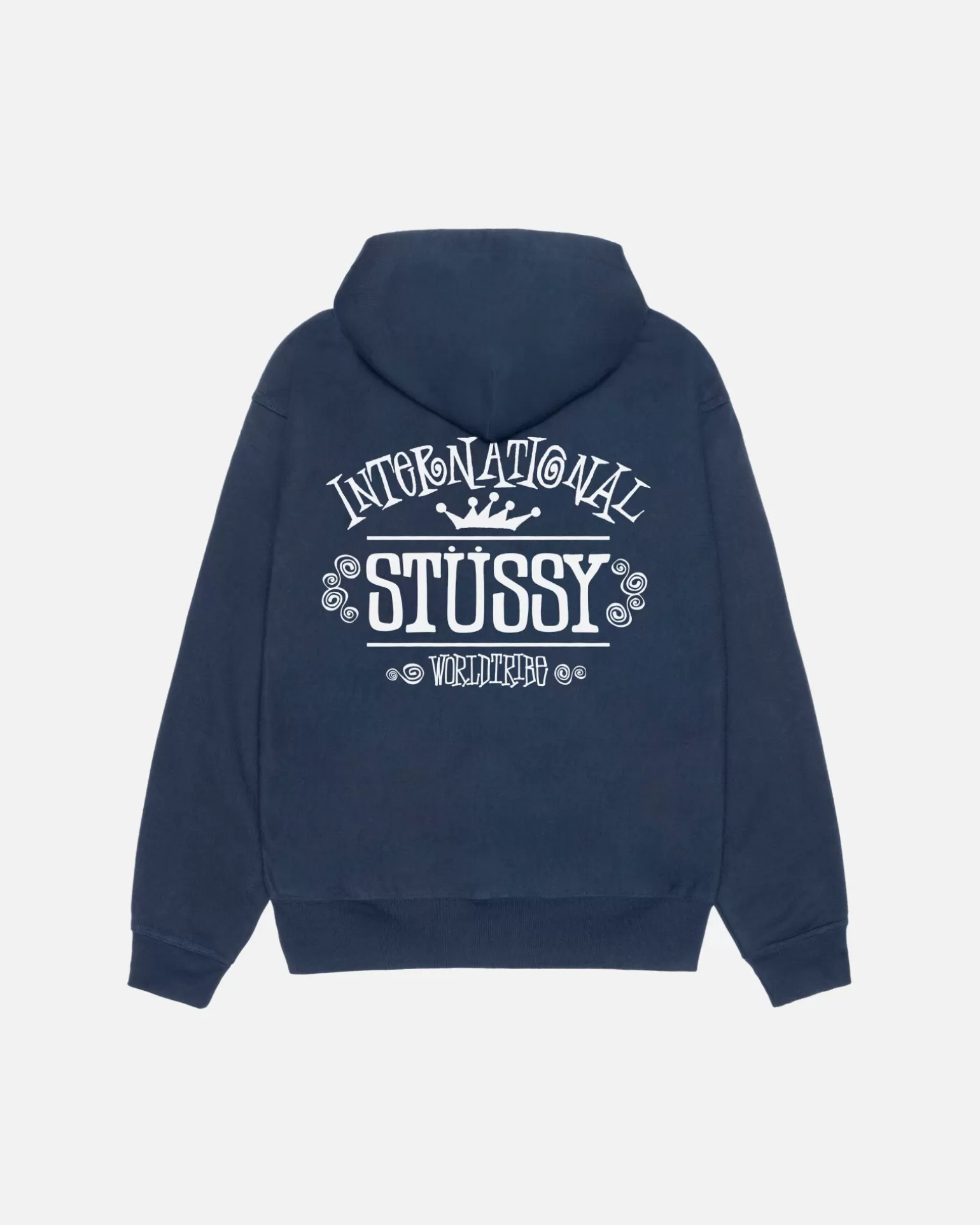 Cheap Stüssy WORLDWIDE ZIP HOODIE Navy